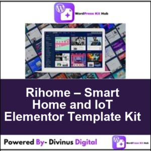 Rihome – Smart Home and IoT Elementor Template Kit