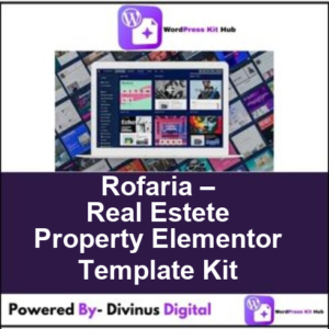 Rofaria – Real Estete Property Elementor Template Kit