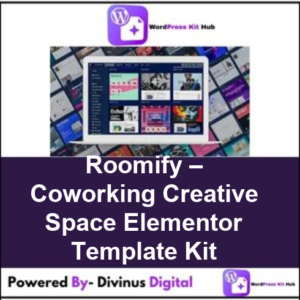 Roomify – Coworking Creative Space Elementor Template Kit