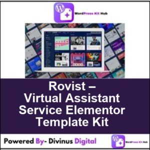 Rovist – Virtual Assistant Service Elementor Template Kit