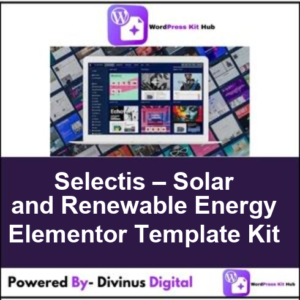 Selectis – Solar and Renewable Energy Elementor Template Kit