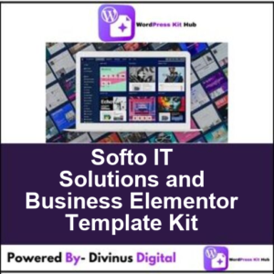 Softo IT Solutions and Business Elementor Template Kit