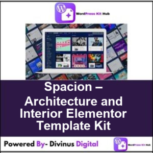 Spacion – Architecture and Interior Elementor Template Kit