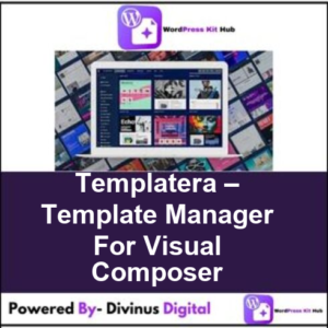 Templatera – Template Manager For Visual Composer