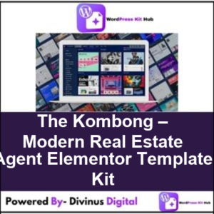 The Kombong – Modern Real Estate Agent Elementor Template Kit