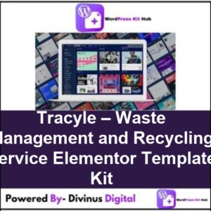 Tracyle – Waste Management and Recycling Service Elementor Template Kit