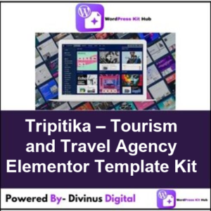 Tripitika – Tourism and Travel Agency Elementor Template Kit