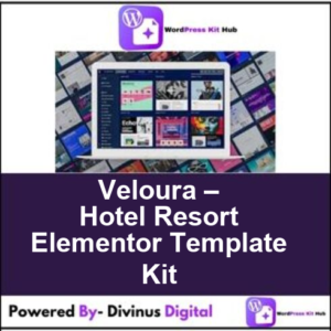 Veloura – Hotel Resort Elementor Template Kit