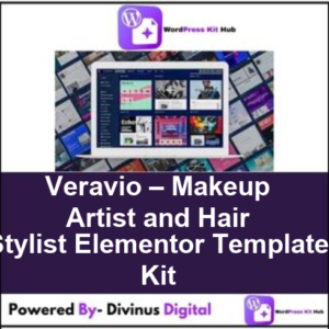 Veravio – Makeup Artist and Hair Stylist Elementor Template Kit