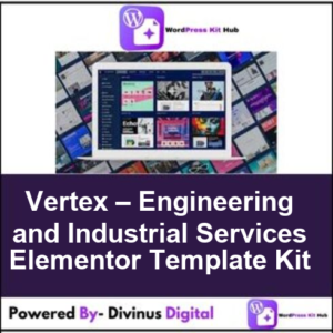 Vertex – Engineering and Industrial Services Elementor Template Kit