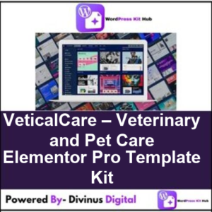 VeticalCare – Veterinary and Pet Care Elementor Pro Template Kit