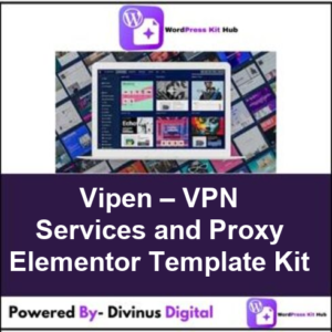 Vipen – VPN Services and Proxy Elementor Template Kit