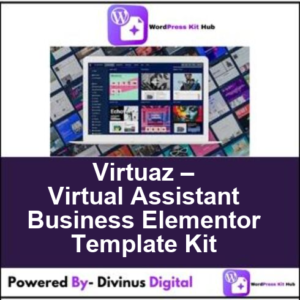 Virtuaz – Virtual Assistant Business Elementor Template Kit