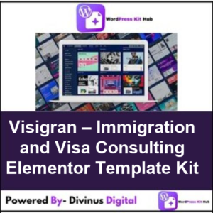 Visigran – Immigration and Visa Consulting Elementor Template Kit