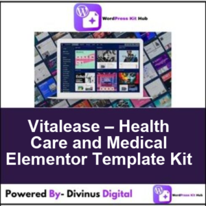 Vitalease – Health Care and Medical Elementor Template Kit