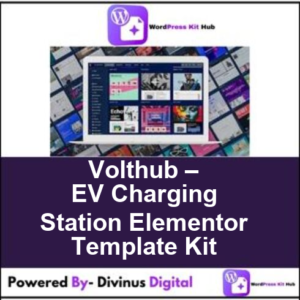 Volthub – EV Charging Station Elementor Template Kit
