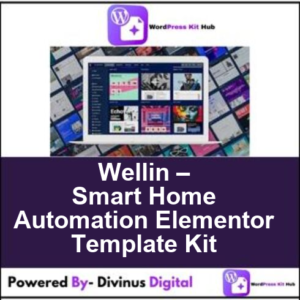 Wellin – Smart Home Automation Elementor Template Kit
