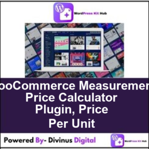 WooCommerce Measurement Price Calculator Plugin, Price Per Unit