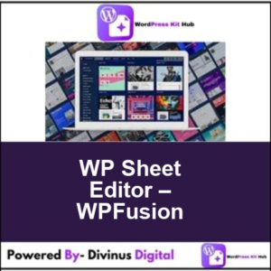 WP Sheet Editor – WPFusion