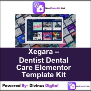 Xegara – Dentist Dental Care Elementor Template Kit