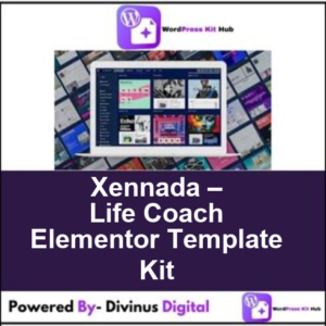 Xennada – Life Coach Elementor Template Kit