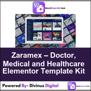 Zaramex – Doctor, Medical and Healthcare Elementor Template Kit