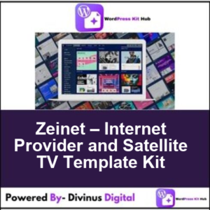 Zeinet – Internet Provider and Satellite TV Template Kit