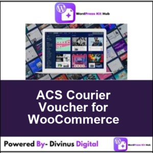 ACS Courier Voucher for WooCommerce