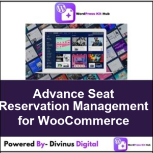 Advance Seat Reservation Management for WooCommerce