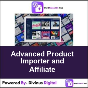 Advanced Product Importer and Affiliate