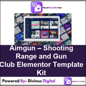 Aimgun – Shooting Range and Gun Club Elementor Template Kit