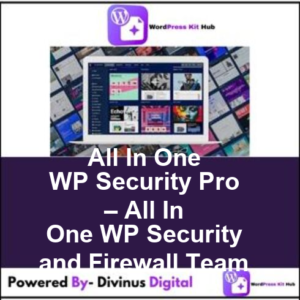 All In One WP Security Pro – All In One WP Security and Firewall Team