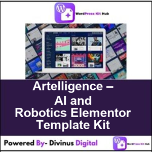 Artelligence – AI and Robotics Elementor Template Kit