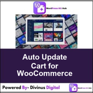 Auto Update Cart for WooCommerce