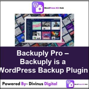 Backuply Pro – Backuply is a WordPress Backup Plugin