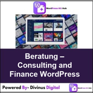Beratung – Consulting and Finance WordPress