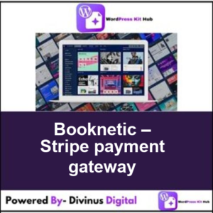 Booknetic – Stripe payment gateway