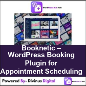 Booknetic – WordPress Booking Plugin for Appointment Scheduling