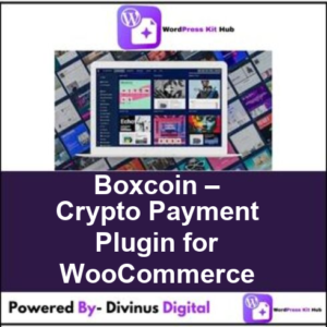 Boxcoin – Crypto Payment Plugin for WooCommerce