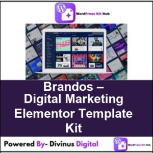 Brandos – Digital Marketing Elementor Template Kit