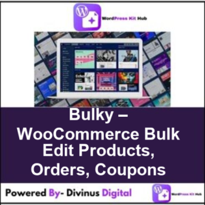 Bulky – WooCommerce Bulk Edit Products, Orders, Coupons