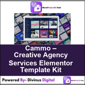 Cammo – Creative Agency Services Elementor Template Kit