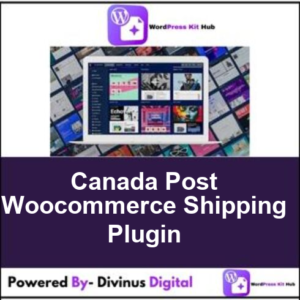 Canada Post Woocommerce Shipping Plugin