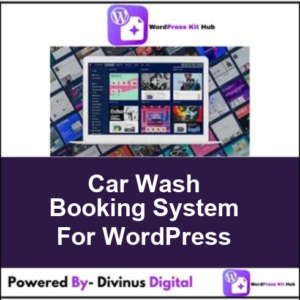 Car Wash Booking System For WordPress