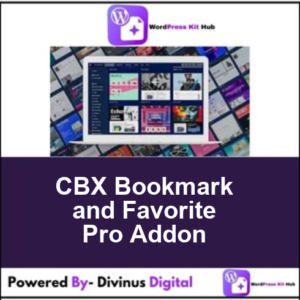 CBX Bookmark and Favorite Pro Addon