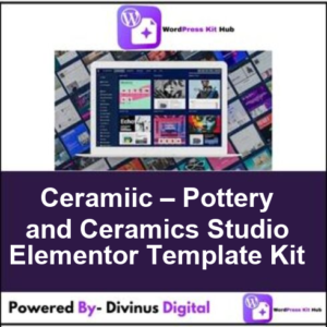 Ceramiic – Pottery and Ceramics Studio Elementor Template Kit