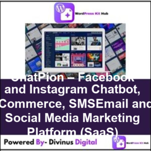 ChatPion – Facebook and Instagram Chatbot, eCommerce, SMSEmail and Social Media Marketing Platform (SaaS)