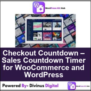Checkout Countdown – Sales Countdown Timer for WooCommerce and WordPress