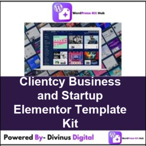 Clientcy  Business and Startup Elementor Template Kit