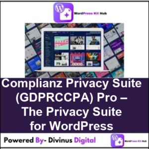 Complianz Privacy Suite (GDPRCCPA) Pro – The Privacy Suite for WordPress